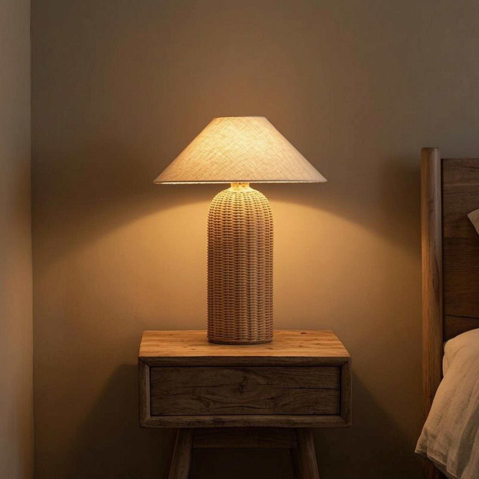 Yatak Başı Lambası Rattan Taba - Home Textile incelemesi ve fiyatı