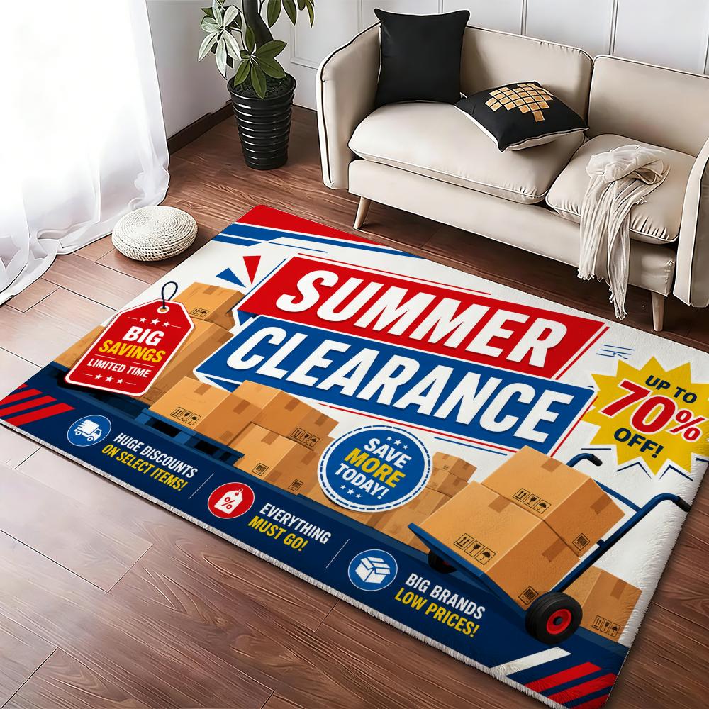 Yaz İndirimleri Afişli Yer Pas - Home Textiles Sale incelemesi ve fiyatı